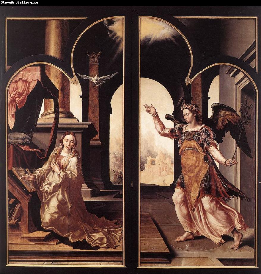 HEEMSKERCK, Maerten van Annunciation sg